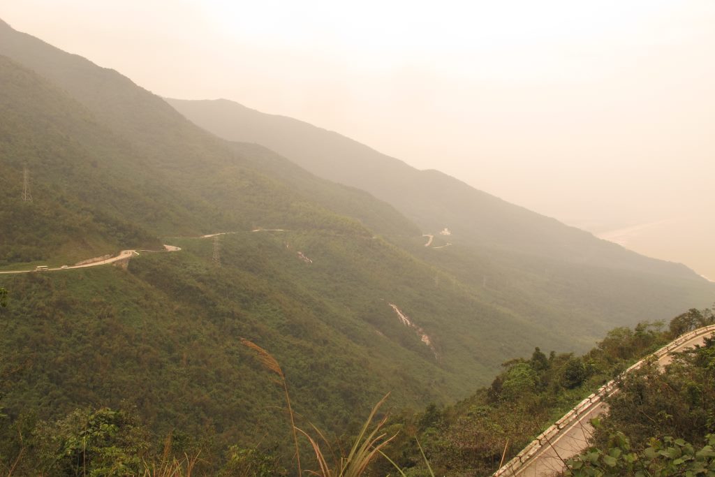 Passo de Hai Van - 485 m acima do nível do mar.