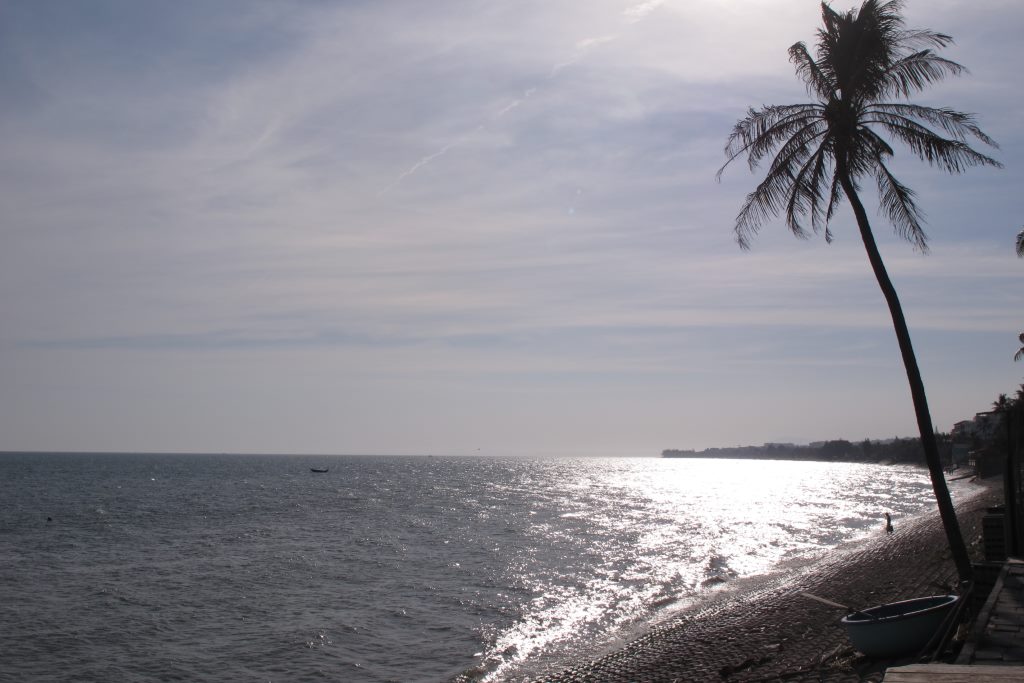 Praia em Múi Né com cara de Nordeste.