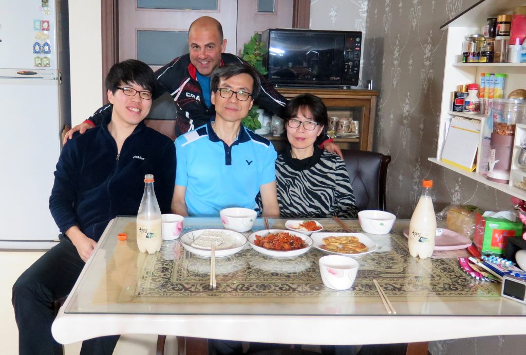 Família Kim. Chungju - Coréia do Sul