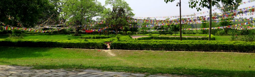 Santuário de Lumbini: Lugar onde nasceu Buda. Nepal.