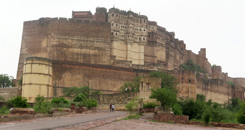Mehrangarh Fort. Jodhpur, Rajastão, Índia.