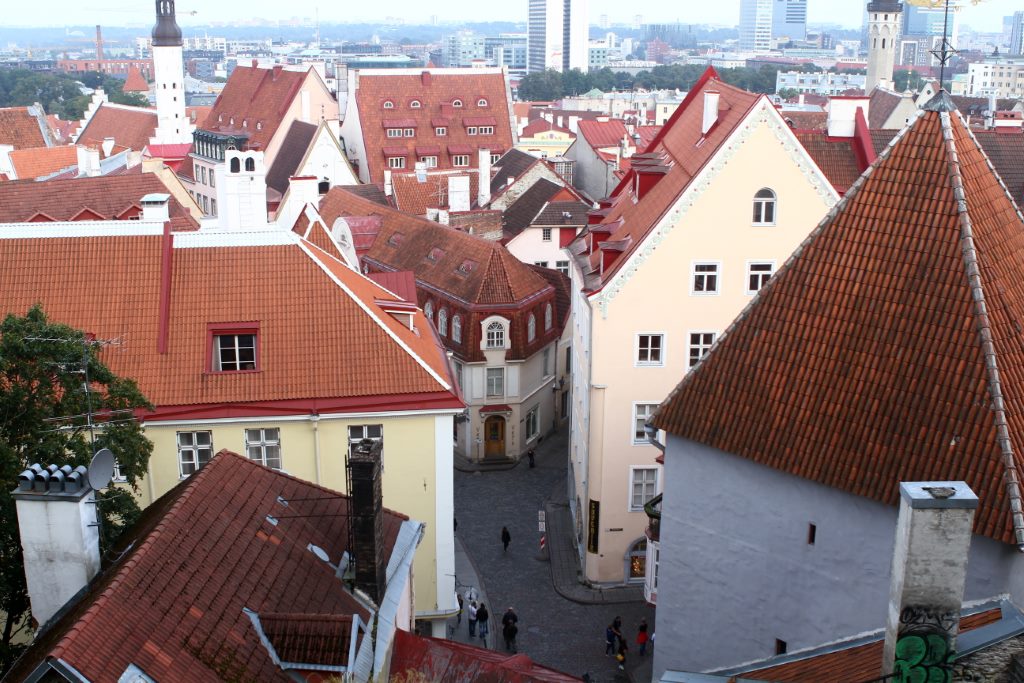 Old Town -Tallinn, Estônia.