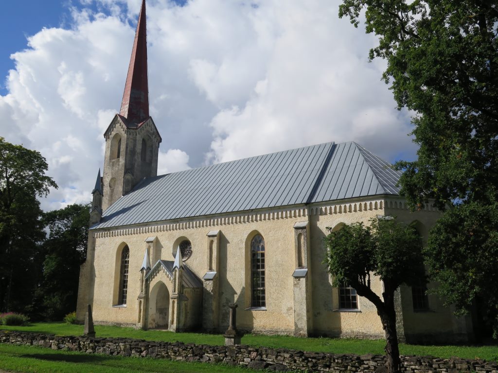 Igreja em Lihula, Estônia.