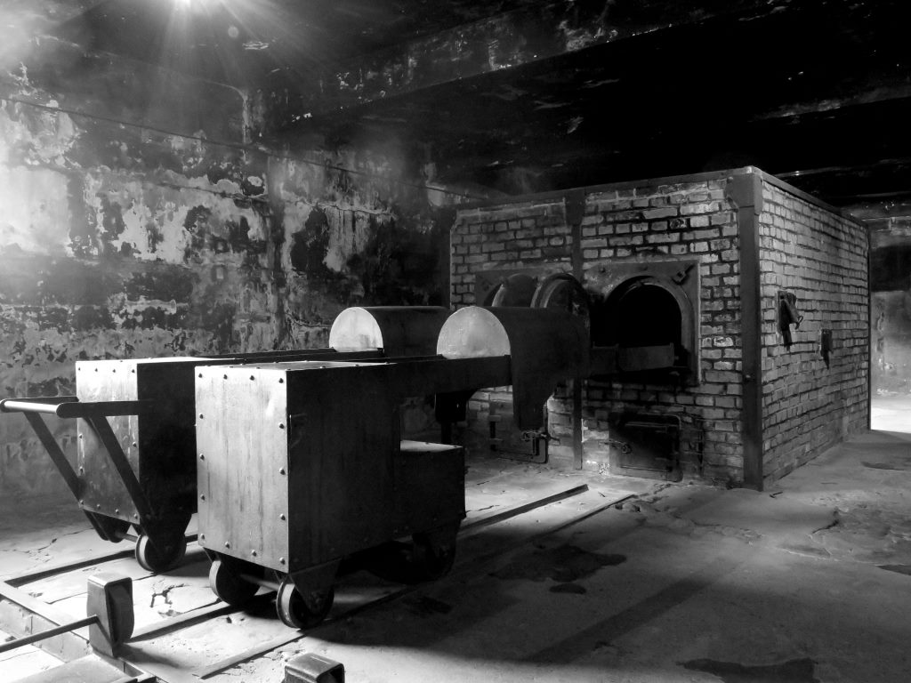 Crematório, Auschwitz, Polônia.